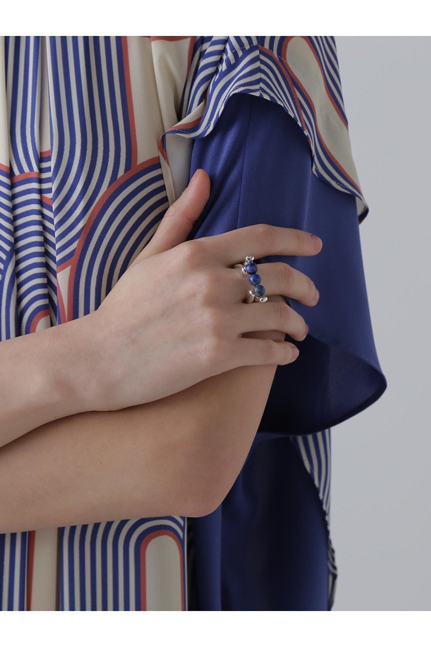 【アドーア/ADORE】のトリプレッツジェムリング インテリア・キッズ・メンズ・レディースファッション・服の通販 founy(ファニー) 　ファッション　Fashion　レディースファッション　WOMEN　フォルム　Form　フレーム　Flame　メタル　Metal　エレガント 上品　Elegant　NEW・新作・新着・新入荷　New Arrivals　ブルー|ID: prp329100004571653 ipo3291000000032348302