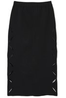 【アドーア/ADORE】のスカシカシパンニットスカート 人気、トレンドファッション・服の通販 founy(ファニー) ファッション Fashion レディースファッション Fashion for Women スカート Skirts ロングスカート Long Skirts / Maxi & Midi Skirts オレンジ Orange カーディガン Cardigan, Knitwear ストレート Straight, Straight Cut スリット Slit, Slit Detail セットアップ Set-Up, Coordinated Outfit センター Center, Center Line モチーフ Motif, Design Theme ロング Long, Long-Length |ID:prp329100004571656