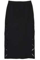 【アドーア/ADORE】のスカシカシパンニットスカート ブラック|ID: prp329100004571656 ipo3291000000034695549