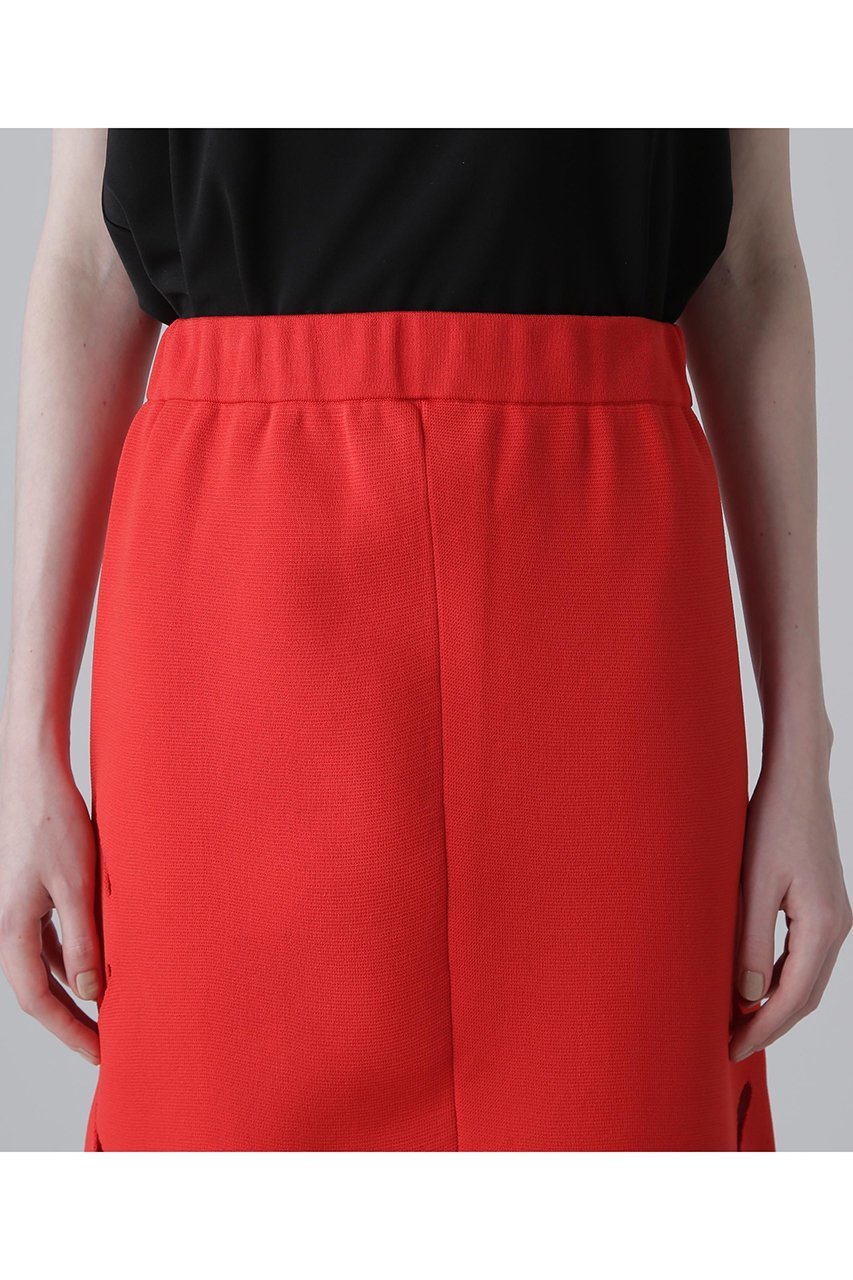 【アドーア/ADORE】のスカシカシパンニットスカート 人気、トレンドファッション・服の通販 founy(ファニー) 　ファッション　Fashion　レディースファッション　Fashion for Women　スカート　Skirts　ロングスカート　Long Skirts / Maxi & Midi Skirts　オレンジ　Orange　カーディガン　Cardigan, Knitwear　ストレート　Straight, Straight Cut　スリット　Slit, Slit Detail　セットアップ　Set-Up, Coordinated Outfit　センター　Center, Center Line　モチーフ　Motif, Design Theme　ロング　Long, Long-Length　再入荷　Restock / Back in Stock　other-7|ID: prp329100004571656 ipo3291000000034990500