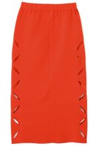 【アドーア/ADORE】のスカシカシパンニットスカート オレンジ|ID: prp329100004571656 ipo3291000000036161497