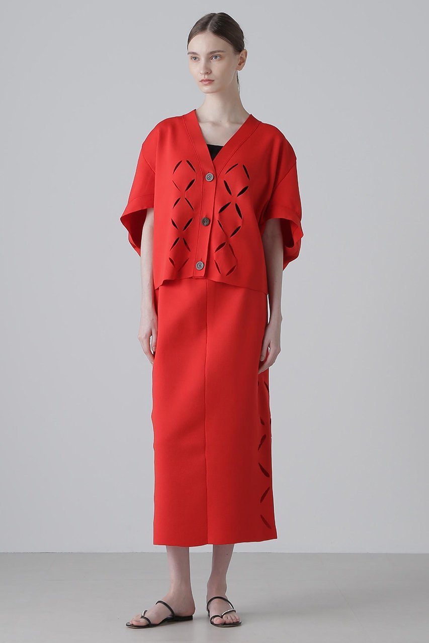 【アドーア/ADORE】のスカシカシパンニット 人気、トレンドファッション・服の通販 founy(ファニー) 　ファッション　Fashion　レディースファッション　Fashion for Women　トップス・カットソー　Cut & Sew Tops　ニット　Knit Tops & Sweaters　カジュアルプルオーバー・ニットトップス　Pullovers & Knit Tops / Casual Pullovers　カーディガン　Cardigan, Knitwear　セットアップ　Set-Up, Coordinated Outfit　センター　Center, Center Line　フォルム　Silhouette, Form　モチーフ　Motif, Design Theme　other-3|ID: prp329100004571657 ipo3291000000032814174