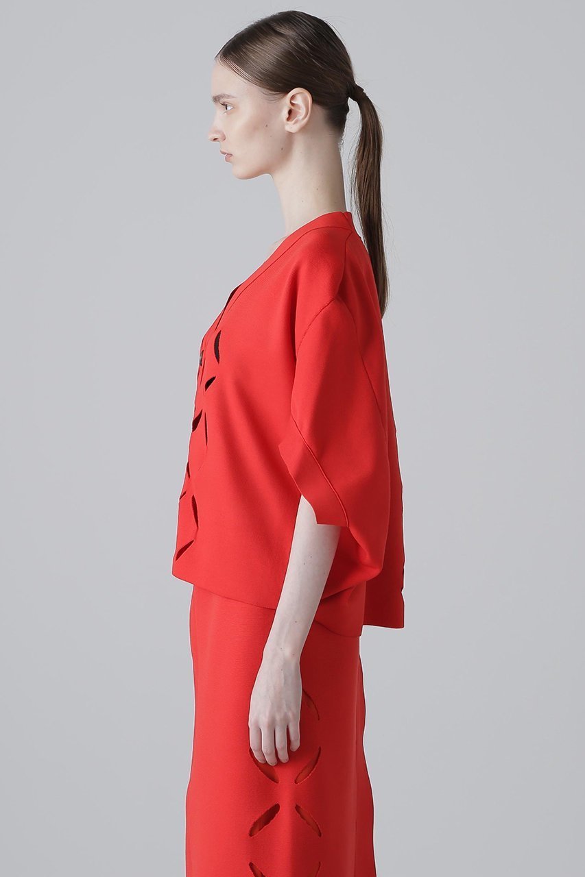 【アドーア/ADORE】のスカシカシパンニット 人気、トレンドファッション・服の通販 founy(ファニー) 　ファッション　Fashion　レディースファッション　Fashion for Women　トップス・カットソー　Cut & Sew Tops　ニット　Knit Tops & Sweaters　カジュアルプルオーバー・ニットトップス　Pullovers & Knit Tops / Casual Pullovers　カーディガン　Cardigan, Knitwear　セットアップ　Set-Up, Coordinated Outfit　センター　Center, Center Line　フォルム　Silhouette, Form　モチーフ　Motif, Design Theme　other-4|ID: prp329100004571657 ipo3291000000032814175