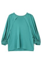 【アドーア/ADORE】のレイヤードスリーブニット 人気、トレンドファッション・服の通販 founy(ファニー) ファッション Fashion レディースファッション Fashion for Women トップス・カットソー Cut & Sew Tops ニット Knit Tops & Sweaters カジュアルプルオーバー・ニットトップス Pullovers & Knit Tops / Casual Pullovers ギャザー Gathered, Ruffled コンパクト Compact, Small Size スリーブ Sleeve, Long Sleeve / Short Sleeve ボトム Bottoms, Lower Wear ボレロ Bolero, Short Cardigan thumbnail グリーン|ID: prp329100004571658 ipo3291000000034321623