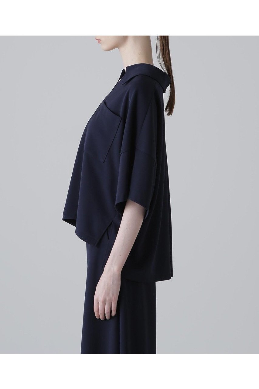 【アドーア/ADORE】のダブルジャージーカットソー 人気、トレンドファッション・服の通販 founy(ファニー) 　ファッション　Fashion　レディースファッション　Fashion for Women　トップス・カットソー　Cut & Sew Tops　シャツ・ブラウス・オフィスカジュアル　Elegant Blouses & Button-Ups　ロングTシャツ・Tシャツ　Longline T-Shirts & Tees　カットソー・ベーシックTシャツ　Cut-and-Sewn Tops / Stretch Tees & Basics　ショート　Short, Short Length　スリーブ　Sleeve, Long Sleeve / Short Sleeve　セットアップ　Set-Up, Coordinated Outfit　ボックス　Boxy, Box Shape　再入荷　Restock / Back in Stock　other-5|ID: prp329100004571659 ipo3291000000032745691