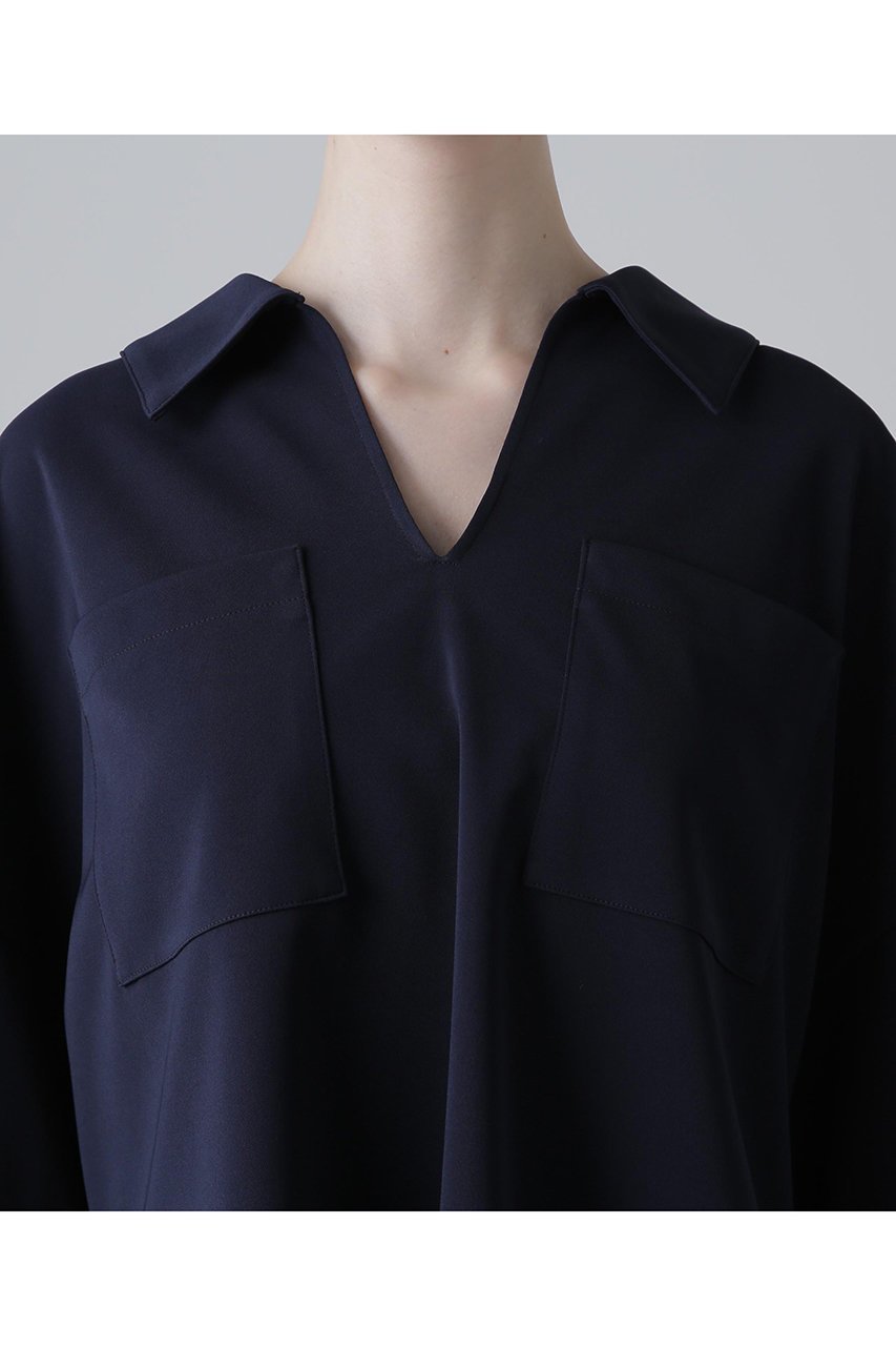 【アドーア/ADORE】のダブルジャージーカットソー 人気、トレンドファッション・服の通販 founy(ファニー) 　ファッション　Fashion　レディースファッション　Fashion for Women　トップス・カットソー　Cut & Sew Tops　シャツ・ブラウス・オフィスカジュアル　Elegant Blouses & Button-Ups　ロングTシャツ・Tシャツ　Longline T-Shirts & Tees　カットソー・ベーシックTシャツ　Cut-and-Sewn Tops / Stretch Tees & Basics　ショート　Short, Short Length　スリーブ　Sleeve, Long Sleeve / Short Sleeve　セットアップ　Set-Up, Coordinated Outfit　ボックス　Boxy, Box Shape　再入荷　Restock / Back in Stock　other-7|ID: prp329100004571659 ipo3291000000032745693