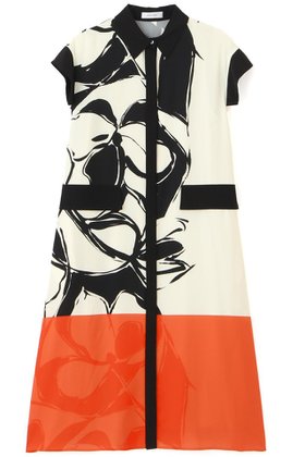 【アドーア/ADORE】 カラーオーバーレイプリントワンピース人気、トレンドファッション・服の通販 founy(ファニー) ファッション Fashion レディースファッション Fashion for Women ワンピース Dresses チュニック Tunic Tops & Dresses アシンメトリー Asymmetrical Style イエロー Yellow チュニック Tunic, Long Top パウダー Powder, Soft Tone プリント Print, Printed Pattern ポケット Pocket, Pocket Detail モチーフ Motif, Design Theme 再入荷 Restock / Back in Stock |ID:prp329100004571661