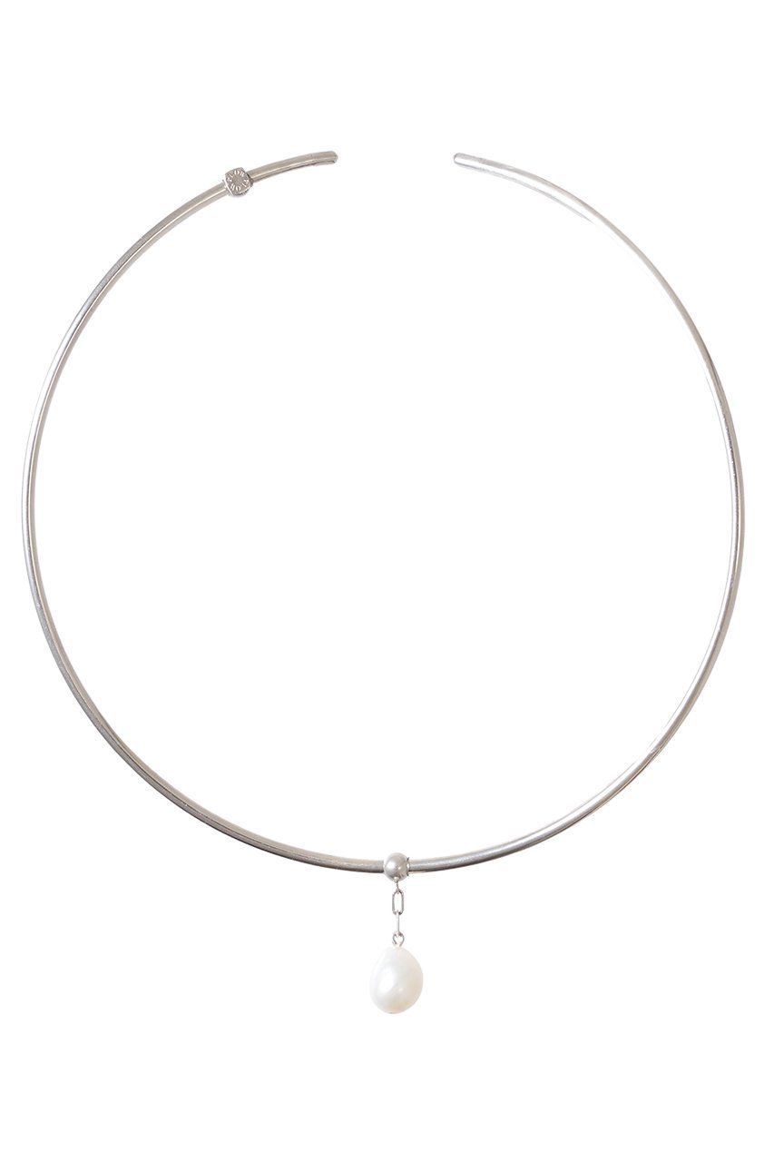 【プラウ/PLOW】のPearlチェーンチャーム チョーカー インテリア・キッズ・メンズ・レディースファッション・服の通販 founy(ファニー) 　ファッション　Fashion　レディースファッション　Fashion for Women　ジュエリー　Jewelry　ネックレス　Necklaces & Pendants　エレガント 上品　Elegant　シルバー　Silver, Metallic Silver　シンプル　Simple, Minimal　スタイリッシュ　Stylish, Fashionable　タートルネック　Turtleneck, High Neck　チェーン　Chain, Chain Strap　チャーム　Charm, Pendant　チョーカー　Tulle, Mesh Fabric　ドレス　Dress, One-Piece　ネックレス　Necklace, Pendant Necklace　パール　Pearl, Pearl Accent　ベーシック　Basic, Essential　シルバー|ID: prp329100004571664 ipo3291000000035790066