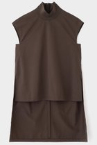 【ル フィル/LE PHIL】のテックスブリッドハイゲージブラウス 人気、トレンドファッション・服の通販 founy(ファニー) ファッション Fashion レディースファッション WOMEN トップス・カットソー Tops/Tshirt キャミソール / ノースリーブ No Sleeves シャツ/ブラウス Shirts/Blouses おすすめ Recommend カッティング Cutting シンプル Simple ジャージ Jersey セットアップ Set Up ノースリーブ No Sleeve 再入荷 Restock/Back In Stock/Re Arrival thumbnail ブラウン|ID: prp329100004571669 ipo3291000000032348419