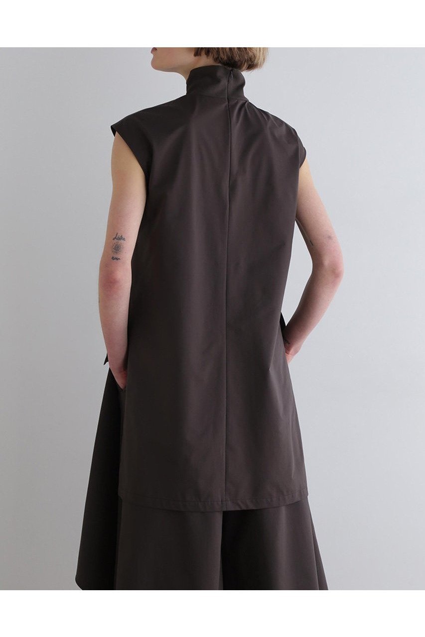 【ル フィル/LE PHIL】のテックスブリッドハイゲージブラウス 人気、トレンドファッション・服の通販 founy(ファニー) 　ファッション　Fashion　レディースファッション　WOMEN　トップス・カットソー　Tops/Tshirt　キャミソール / ノースリーブ　No Sleeves　シャツ/ブラウス　Shirts/Blouses　おすすめ　Recommend　カッティング　Cutting　シンプル　Simple　ジャージ　Jersey　セットアップ　Set Up　ノースリーブ　No Sleeve　再入荷　Restock/Back In Stock/Re Arrival　other-5|ID: prp329100004571669 ipo3291000000032348423