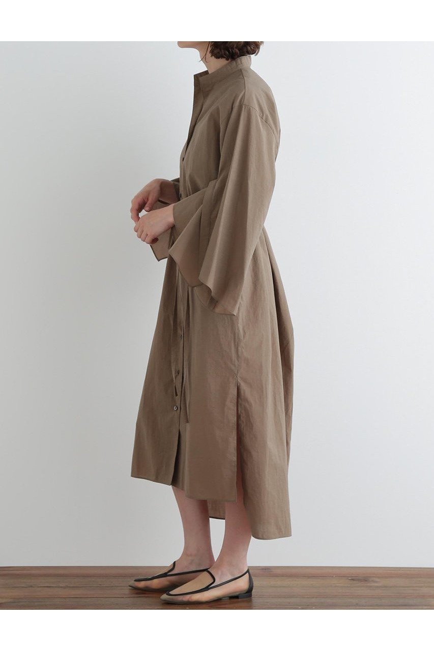 【ル フィル/LE PHIL】のラッフルスリーブワンピース 人気、トレンドファッション・服の通販 founy(ファニー) 　ファッション　Fashion　レディースファッション　WOMEN　ワンピース　Dress　チュニック　Tunic　スリーブ　Sleeve　チュニック　Tunic　ドレス　Dress　フェミニン　Feminine　リラックス　Relax　ロング　Long　ワッシャー　Washer　NEW・新作・新着・新入荷　New Arrivals　other-4|ID: prp329100004571672 ipo3291000000032348449