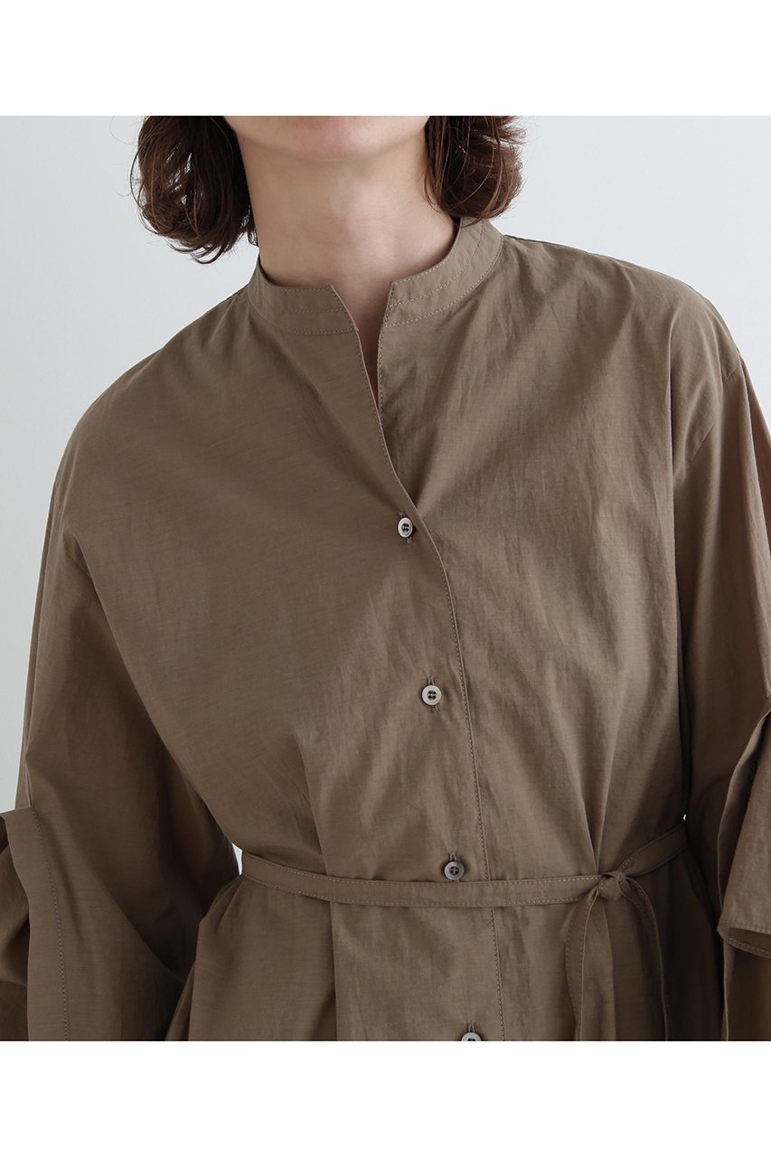 【ル フィル/LE PHIL】のラッフルスリーブワンピース 人気、トレンドファッション・服の通販 founy(ファニー) 　ファッション　Fashion　レディースファッション　WOMEN　ワンピース　Dress　チュニック　Tunic　スリーブ　Sleeve　チュニック　Tunic　ドレス　Dress　フェミニン　Feminine　リラックス　Relax　ロング　Long　ワッシャー　Washer　NEW・新作・新着・新入荷　New Arrivals　other-6|ID: prp329100004571672 ipo3291000000032348451