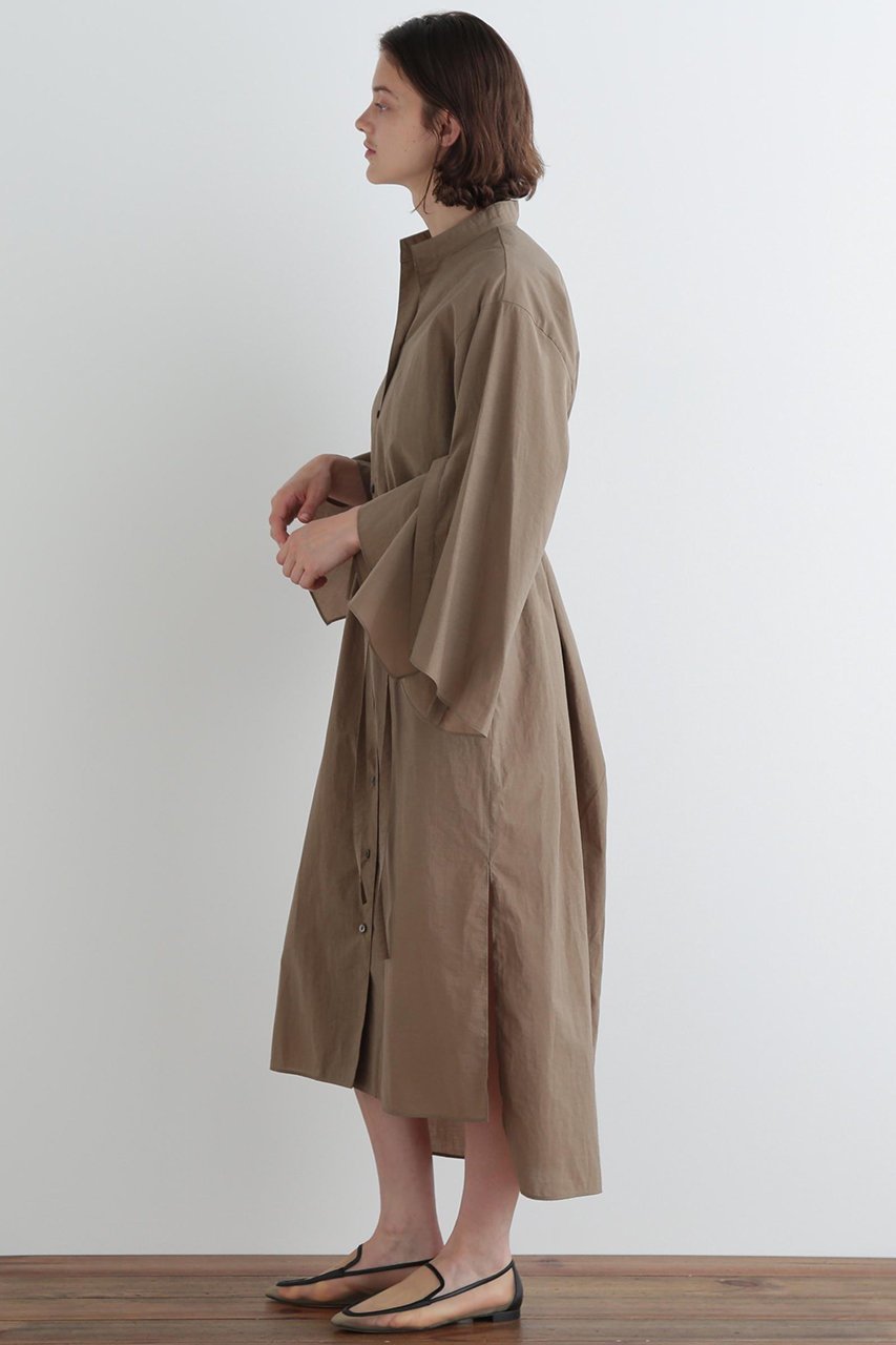 【ル フィル/LE PHIL】のラッフルスリーブワンピース 人気、トレンドファッション・服の通販 founy(ファニー) 　ファッション　Fashion　レディースファッション　Fashion for Women　ワンピース　Dresses　チュニック　Tunic Tops & Dresses　スリーブ　Sleeve, Long Sleeve / Short Sleeve　チュニック　Tunic, Long Top　ドレス　Dress, One-Piece　フェミニン　Feminine, Girly　リラックス　Relax, Relaxed Fit　ロング　Long, Long-Length　ワッシャー　Washer, Crinkled Finish　other-4|ID: prp329100004571672 ipo3291000000032807678
