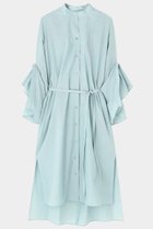 【ル フィル/LE PHIL】のラッフルスリーブワンピース 人気、トレンドファッション・服の通販 founy(ファニー) ファッション Fashion レディースファッション Fashion for Women ワンピース Dresses チュニック Tunic Tops & Dresses スリーブ Sleeve, Long Sleeve / Short Sleeve チュニック Tunic, Long Top ドレス Dress, One-Piece フェミニン Feminine, Girly リラックス Relax, Relaxed Fit ロング Long, Long-Length ワッシャー Washer, Crinkled Finish thumbnail ライトグリーン|ID: prp329100004571672 ipo3291000000032990548