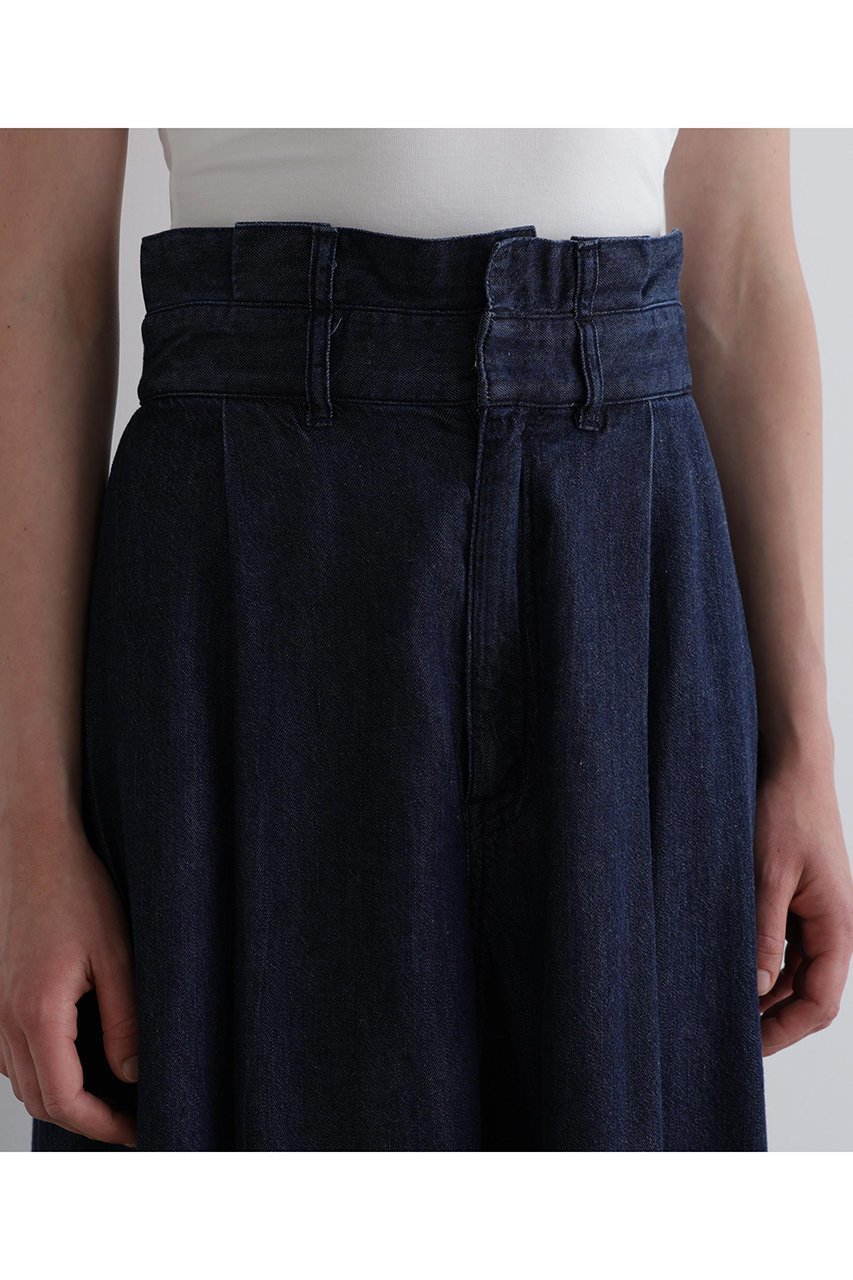 【ル フィル/LE PHIL】のライトデニムパンツ 人気、トレンドファッション・服の通販 founy(ファニー) 　ファッション　Fashion　レディースファッション　WOMEN　パンツ　Pants　デニムパンツ　Denim Pants　インディゴ　Indigo　ショート　Short　スタンダード　Standard　セットアップ　Set Up　デニム　Denim　ドレープ　Drape　フロント　Front　エレガント 上品　Elegant　夏　Summer　NEW・新作・新着・新入荷　New Arrivals　other-8|ID: prp329100004571674 ipo3291000000032348469