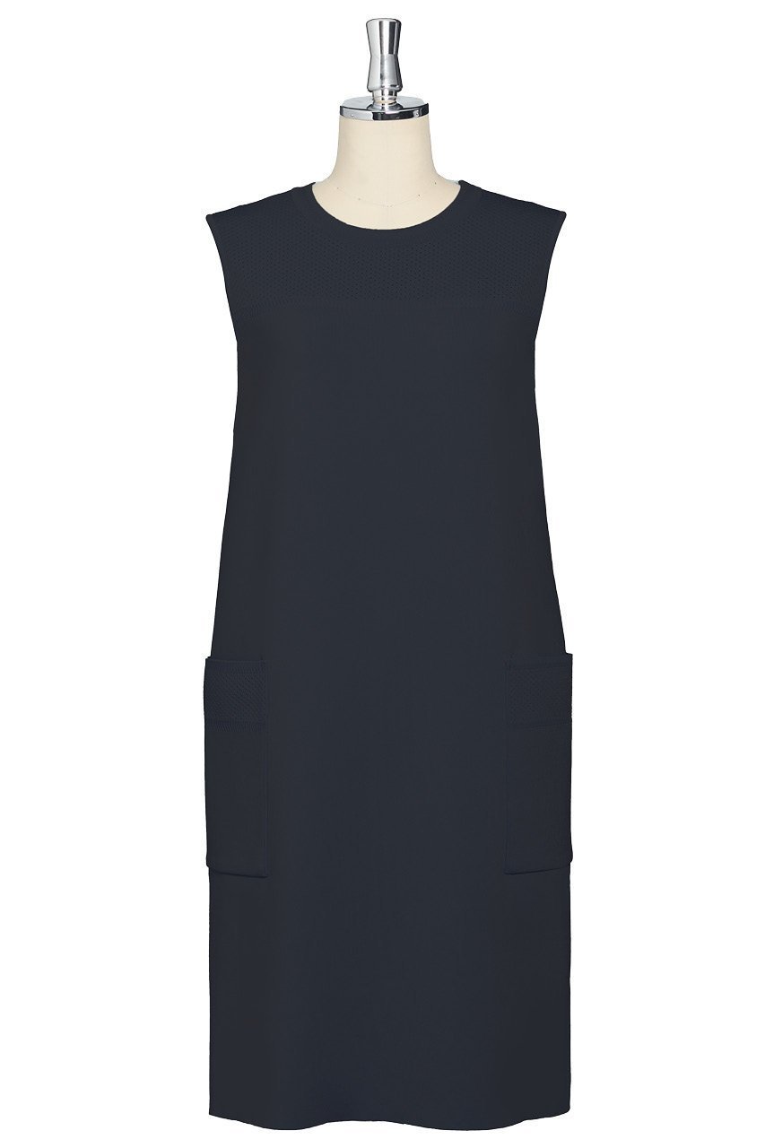【デイジーリン/DAISY LIN】のKnit Dress “Noble Lady Tank” インテリア・キッズ・メンズ・レディースファッション・服の通販 founy(ファニー) 　ファッション　Fashion　レディースファッション　WOMEN　ワンピース　Dress　ドレス　Party Dresses　チュニック　Tunic　インナー　Inner　ウォッシャブル　Washable　透かし　Watermark　チュニック　Tunic　デコルテ　Decolletage　ドレス　Dress　なめらか　Smooth　パウダー　Powder　ボックス　Box　ポケット　Pocket　メッシュ　Mesh　エレガント 上品　Elegant　NEW・新作・新着・新入荷　New Arrivals　ミッドナイトブルー|ID: prp329100004571680 ipo3291000000032348636