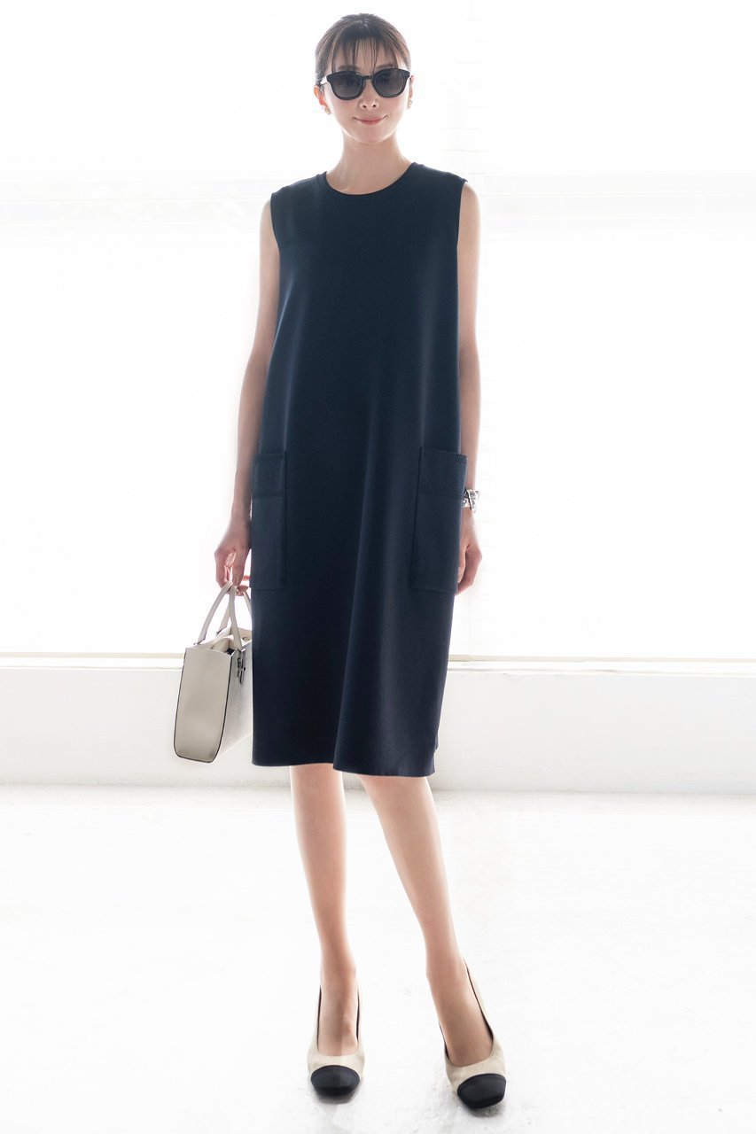 【デイジーリン/DAISY LIN】のKnit Dress “Noble Lady Tank” 人気、トレンドファッション・服の通販 founy(ファニー)  ファッション Fashion レディースファッション Fashion for Women ワンピース Dresses フォーマル・パーティードレス・結婚式用ドレス Elegant & Casual Dresses チュニック Tunic Tops & Dresses インナー Innerwear ウォッシャブル Machine Washable 透かし Cut-Out, Lacework チュニック Tunic, Long Top デコルテ Décolleté, Neckline ドレス Dress, One-Piece なめらか Smooth, Silky Texture パウダー Powder, Soft Tone ボックス Boxy, Box Shape ポケット Pocket, Pocket Detail メッシュ Mesh, Net Fabric エレガント 上品 Elegant other-5|ID: prp329100004571680 ipo3291000000034121907