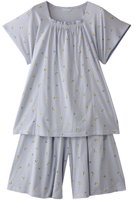 【キッドブルー/KID BLUE】のボーダープチフラワー天竺パジャマ 人気、トレンドファッション・服の通販 founy(ファニー) ファッション Fashion レディースファッション WOMEN パジャマ Pajamas プリント Print ボーダー Border リラックス Relax 夏 Summer NEW・新作・新着・新入荷 New Arrivals |ID:prp329100004571684
