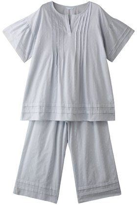 【キッドブルー/KID BLUE】 25カットドビーコットンパジャマ人気、トレンドファッション・服の通販 founy(ファニー) ファッション Fashion レディースファッション WOMEN スリット Slit パジャマ Pajamas フェミニン Feminine ボトム Bottom 夏 Summer 定番 Standard NEW・新作・新着・新入荷 New Arrivals 春 Spring S/S・春夏 Ss・Spring/Summer |ID:prp329100004571686