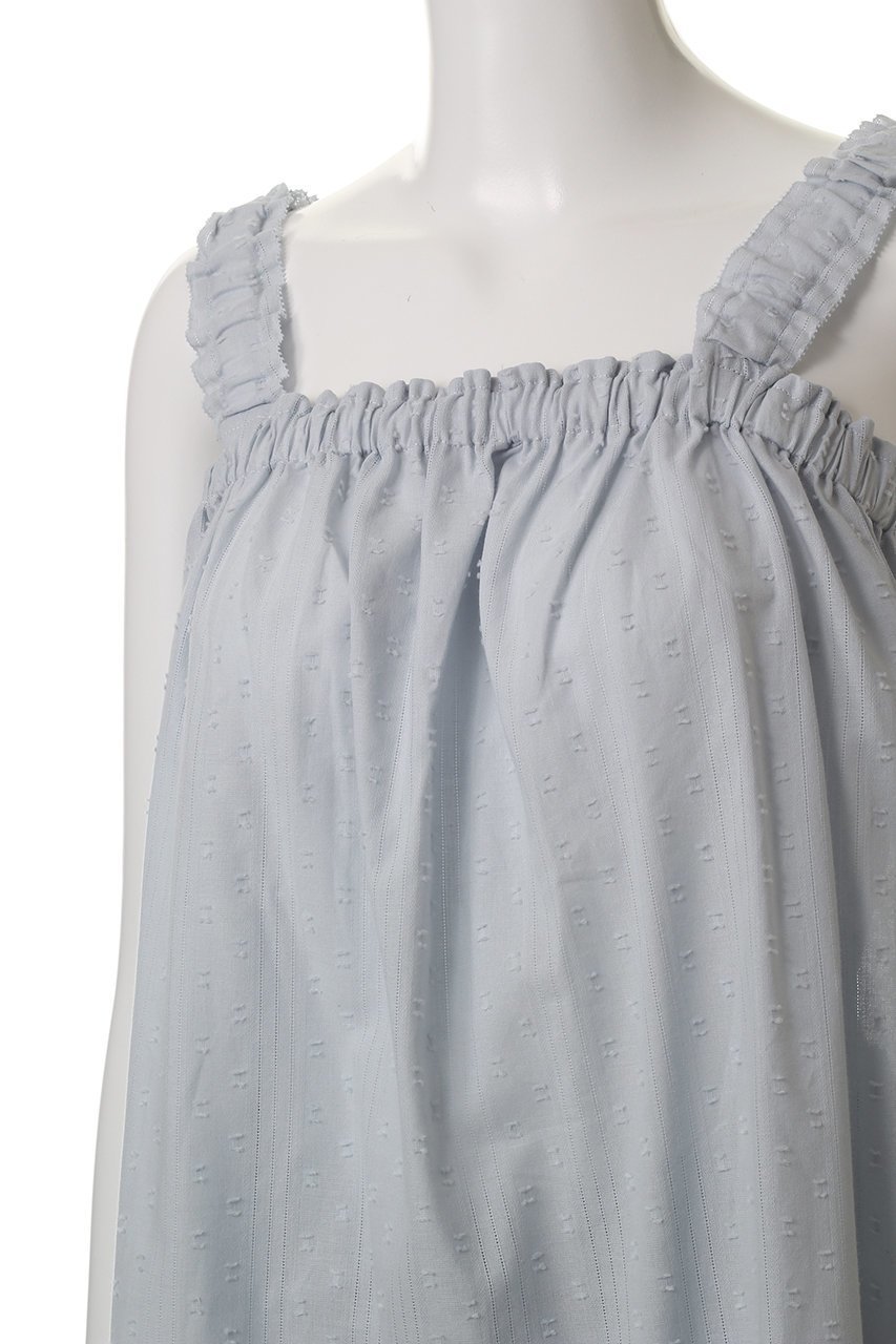 【キッドブルー/KID BLUE】の25カットドビーコットンパジャマ 人気、トレンドファッション・服の通販 founy(ファニー) 　ファッション　Fashion　レディースファッション　WOMEN　お家時間・ステイホーム　Home Time/Stay Home　ギャザー　Gather　パジャマ　Pajamas　フェミニン　Feminine　リボン　Ribbon　NEW・新作・新着・新入荷　New Arrivals　other-5|ID: prp329100004571687 ipo3291000000032348699