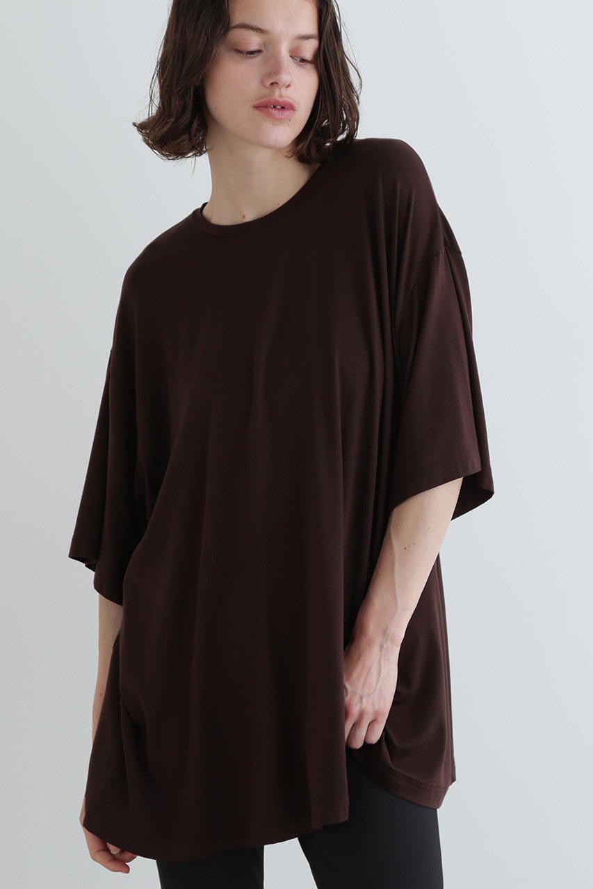 【ル フィル/LE PHIL】のエンブロイダリージャージカットソー 人気、トレンドファッション・服の通販 founy(ファニー) 　ファッション　Fashion　レディースファッション　Fashion for Women　トップス・カットソー　Cut & Sew Tops　シャツ・ブラウス・オフィスカジュアル　Elegant Blouses & Button-Ups　ロングTシャツ・Tシャツ　Longline T-Shirts & Tees　カットソー・ベーシックTシャツ　Cut-and-Sewn Tops / Stretch Tees & Basics　ショート　Short, Short Length　スタンダード　Standard, Basic　スリーブ　Sleeve, Long Sleeve / Short Sleeve　フェミニン　Feminine, Girly　メンズ　Men's, Menswear　エレガント 上品　Elegant　other-3|ID: prp329100004571690 ipo3291000000033061763