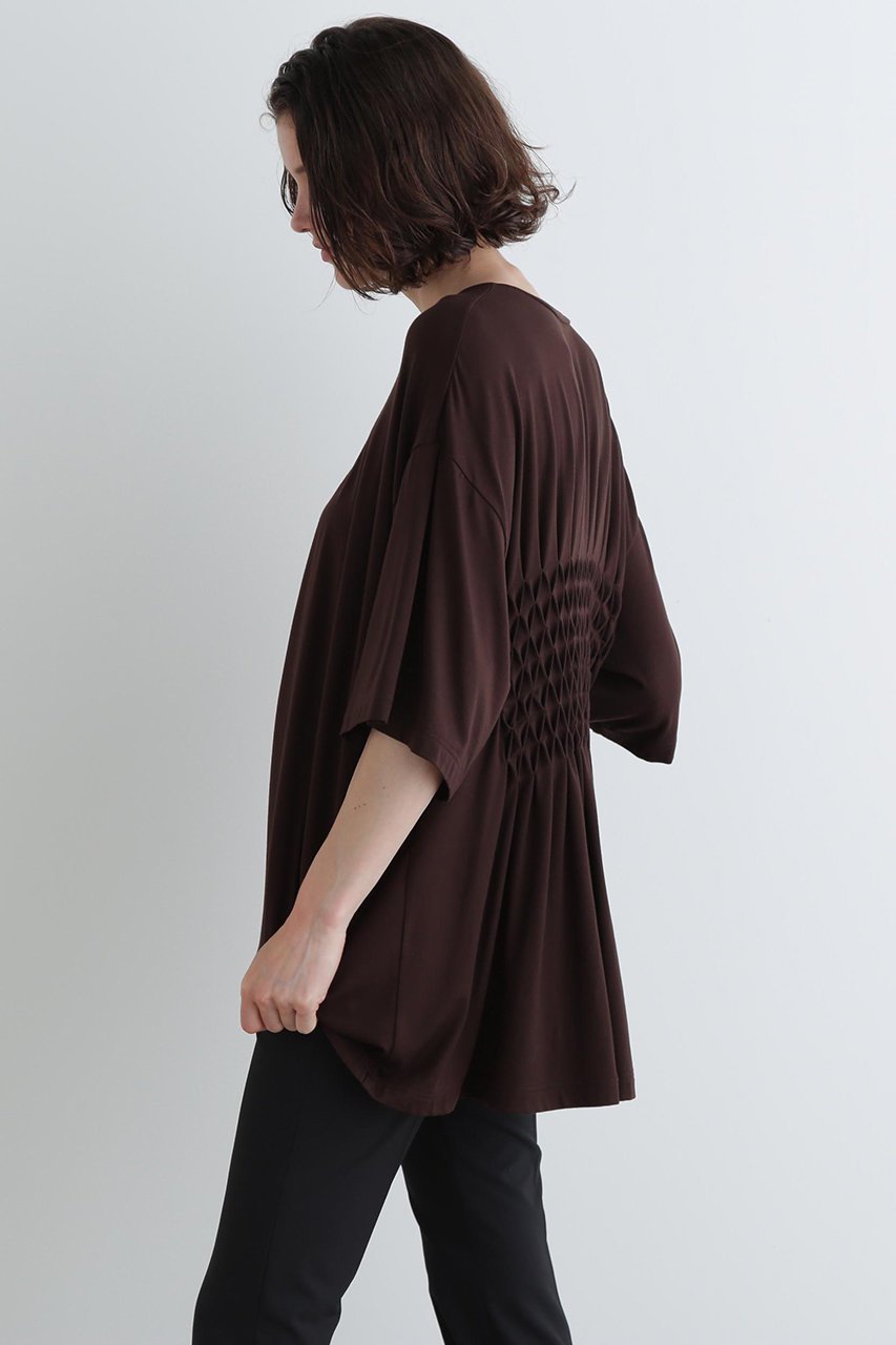 【ル フィル/LE PHIL】のエンブロイダリージャージカットソー 人気、トレンドファッション・服の通販 founy(ファニー) 　ファッション　Fashion　レディースファッション　Fashion for Women　トップス・カットソー　Cut & Sew Tops　シャツ・ブラウス・オフィスカジュアル　Elegant Blouses & Button-Ups　ロングTシャツ・Tシャツ　Longline T-Shirts & Tees　カットソー・ベーシックTシャツ　Cut-and-Sewn Tops / Stretch Tees & Basics　ショート　Short, Short Length　スタンダード　Standard, Basic　スリーブ　Sleeve, Long Sleeve / Short Sleeve　フェミニン　Feminine, Girly　メンズ　Men's, Menswear　エレガント 上品　Elegant　other-4|ID: prp329100004571690 ipo3291000000033061764