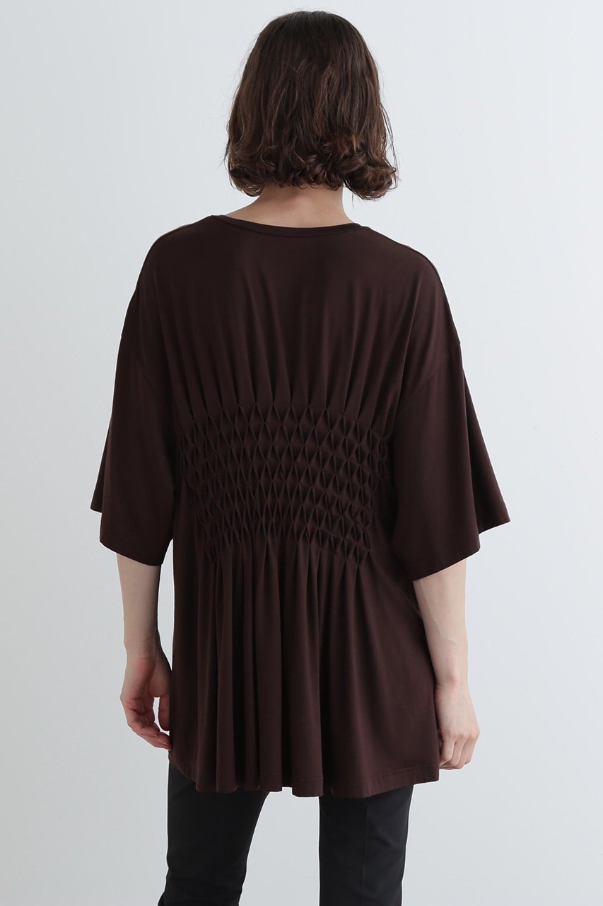 【ル フィル/LE PHIL】のエンブロイダリージャージカットソー 人気、トレンドファッション・服の通販 founy(ファニー) 　ファッション　Fashion　レディースファッション　Fashion for Women　トップス・カットソー　Cut & Sew Tops　シャツ・ブラウス・オフィスカジュアル　Elegant Blouses & Button-Ups　ロングTシャツ・Tシャツ　Longline T-Shirts & Tees　カットソー・ベーシックTシャツ　Cut-and-Sewn Tops / Stretch Tees & Basics　ショート　Short, Short Length　スタンダード　Standard, Basic　スリーブ　Sleeve, Long Sleeve / Short Sleeve　フェミニン　Feminine, Girly　メンズ　Men's, Menswear　エレガント 上品　Elegant　other-5|ID: prp329100004571690 ipo3291000000033061765