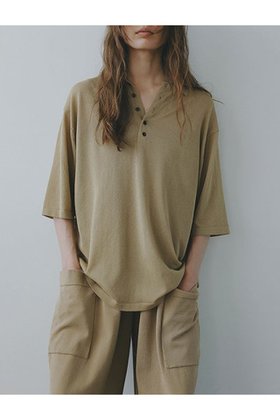 【エトレトウキョウ/ETRE TOKYO】 ハーフスリーブニットポロ人気、トレンドファッション・服の通販 founy(ファニー) ファッション Fashion レディースファッション WOMEN トップス・カットソー Tops/Tshirt ニット Knit Tops プルオーバー Pullover おすすめ Recommend シアー Sheer スポーティ Sporty トレンド Trend NEW・新作・新着・新入荷 New Arrivals |ID:prp329100004572929
