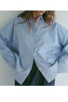 【エトレトウキョウ/ETRE TOKYO】のストライプボックスシャツ 人気、トレンドファッション・服の通販 founy(ファニー) ファッション Fashion レディースファッション WOMEN トップス・カットソー Tops/Tshirt シャツ/ブラウス Shirts/Blouses ストライプ Stripe スリーブ Sleeve ブラウジング Browsing ロング Long エレガント 上品 Elegant NEW・新作・新着・新入荷 New Arrivals thumbnail ブルー|ID: prp329100004572930 ipo3291000000032362630