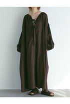 【エトレトウキョウ/ETRE TOKYO】のガーゼ2wayボリュームワンピース ブラウン|ID: prp329100004572939 ipo3291000000032362735