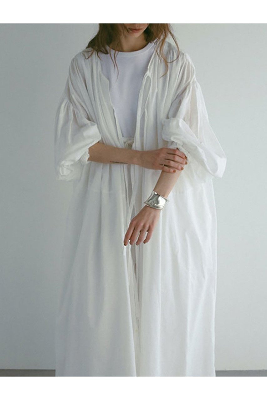 【エトレトウキョウ/ETRE TOKYO】のガーゼ2wayボリュームワンピース 人気、トレンドファッション・服の通販 founy(ファニー) 　ファッション　Fashion　レディースファッション　WOMEN　ワンピース　Dress　チュニック　Tunic　ガウン　Gown　チュニック　Tunic　フロント　Front　リボン　Ribbon　ロング　Long　夏　Summer　NEW・新作・新着・新入荷　New Arrivals　春　Spring　S/S・春夏　Ss・Spring/Summer　other-2|ID: prp329100004572939 ipo3291000000032362736