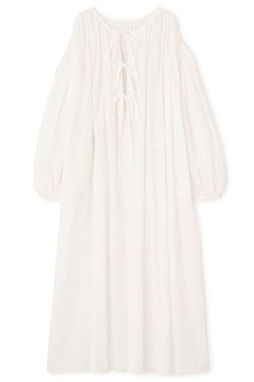 【エトレトウキョウ/ETRE TOKYO】のガーゼ2wayボリュームワンピース 人気、トレンドファッション・服の通販 founy(ファニー) 　ファッション　Fashion　レディースファッション　WOMEN　ワンピース　Dress　チュニック　Tunic　ガウン　Gown　チュニック　Tunic　フロント　Front　リボン　Ribbon　ロング　Long　夏　Summer　NEW・新作・新着・新入荷　New Arrivals　春　Spring　S/S・春夏　Ss・Spring/Summer　other-6|ID: prp329100004572939 ipo3291000000032362740