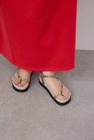 【ガリャルダガランテ/GALLARDAGALANTE】の【2.718】パイソンコードサンダル 人気、トレンドファッション・服の通販 founy(ファニー) ファッション Fashion レディースファッション WOMEN アクセサリー Accessories サンダル Sandals ボトム Bottom メタル Metal ラップ Wrap エレガント 上品 Elegant NEW・新作・新着・新入荷 New Arrivals |ID:prp329100004572946