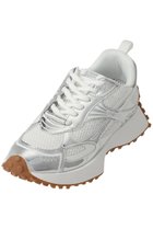 【スティーブマデン/STEVE MADDEN】のCAUSEWAY グラフィックソールスニーカー 人気、トレンドファッション・服の通販 founy(ファニー) ファッション Fashion レディースファッション WOMEN スニーカー Sneakers 厚底 Platforms NEW・新作・新着・新入荷 New Arrivals thumbnail シルバー/ホワイト|ID: prp329100004572948 ipo3291000000032362820