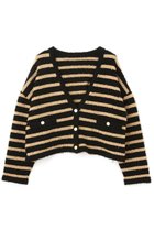 【アドーア/ADORE】のツィーディーボーダーニット ブラック|ID:prp329100004572949