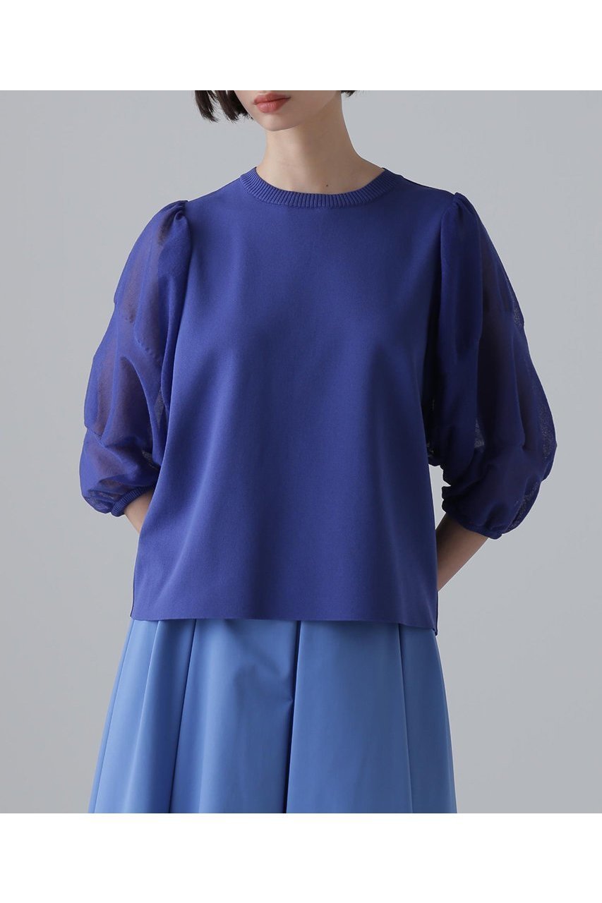 【アドーア/ADORE】のシアースリーブニット 人気、トレンドファッション・服の通販 founy(ファニー) 　ファッション　Fashion　レディースファッション　WOMEN　トップス・カットソー　Tops/Tshirt　ニット　Knit Tops　プルオーバー　Pullover　インナー　Inner　ギャザー　Gather　ストレッチ　Stretch　スリーブ　Sleeve　NEW・新作・新着・新入荷　New Arrivals　other-2|ID: prp329100004572950 ipo3291000000032362839