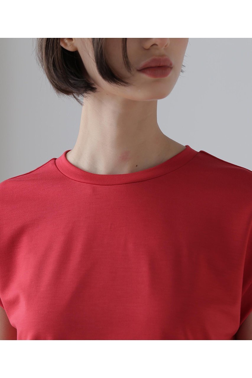 【アドーア/ADORE】のストレッチポンチカットソー 人気、トレンドファッション・服の通販 founy(ファニー) 　ファッション　Fashion　レディースファッション　WOMEN　トップス・カットソー　Tops/Tshirt　シャツ/ブラウス　Shirts/Blouses　ロング / Tシャツ　T-Shirts　カットソー　Cut and Sewn　2024年　2024　2024春夏・S/S　Ss,Spring/Summer,2024　カットソー　Cut And Sew　ショート　Short　ジャージ　Jersey　スリーブ　Sleeve　人気　Popularity　定番　Standard　NEW・新作・新着・新入荷　New Arrivals　other-6|ID: prp329100004572951 ipo3291000000032362860