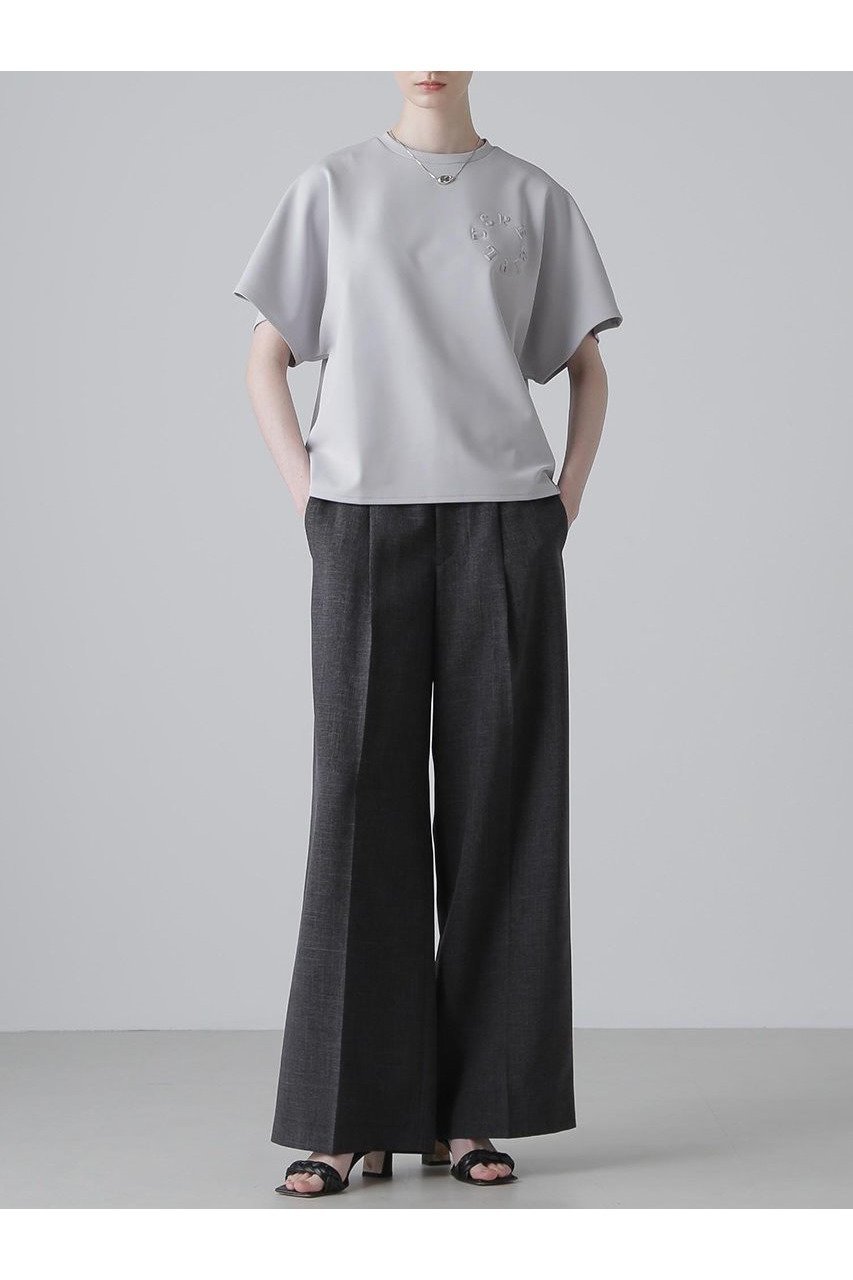 【アドーア/ADORE】のエンボスロゴT 人気、トレンドファッション・服の通販 founy(ファニー) 　ファッション　Fashion　レディースファッション　WOMEN　トップス・カットソー　Tops/Tshirt　シャツ/ブラウス　Shirts/Blouses　ロング / Tシャツ　T-Shirts　カットソー　Cut and Sewn　サークル　Circle　ショート　Short　シンプル　Simple　スリーブ　Sleeve　ボトム　Bottom　夏　Summer　NEW・新作・新着・新入荷　New Arrivals　other-2|ID: prp329100004572953 ipo3291000000032362870