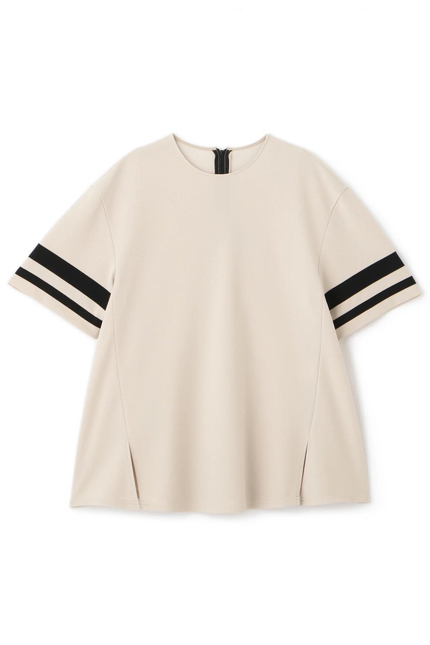 【アドーア/ADORE】のマットストレッチダンボールカットソー インテリア・キッズ・メンズ・レディースファッション・服の通販 founy(ファニー) 　ファッション　Fashion　レディースファッション　WOMEN　トップス・カットソー　Tops/Tshirt　シャツ/ブラウス　Shirts/Blouses　ロング / Tシャツ　T-Shirts　カットソー　Cut and Sewn　グログラン　Grosgrain　ショート　Short　スリーブ　Sleeve　フォルム　Form　NEW・新作・新着・新入荷　New Arrivals　ベージュ|ID: prp329100004572954 ipo3291000000032362874