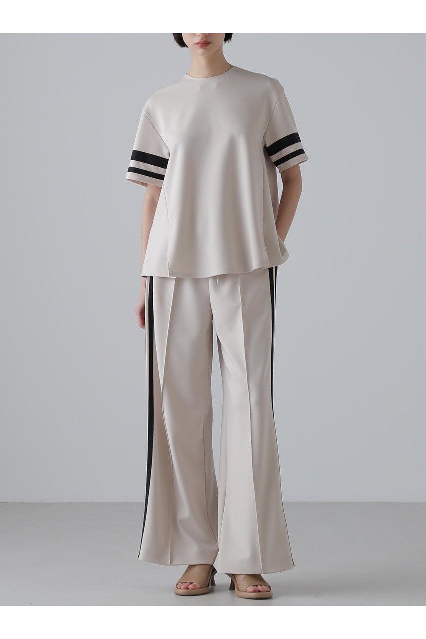 【アドーア/ADORE】のマットストレッチダンボールカットソー 人気、トレンドファッション・服の通販 founy(ファニー) 　ファッション　Fashion　レディースファッション　WOMEN　トップス・カットソー　Tops/Tshirt　シャツ/ブラウス　Shirts/Blouses　ロング / Tシャツ　T-Shirts　カットソー　Cut and Sewn　グログラン　Grosgrain　ショート　Short　スリーブ　Sleeve　フォルム　Form　NEW・新作・新着・新入荷　New Arrivals　other-3|ID: prp329100004572954 ipo3291000000032362876