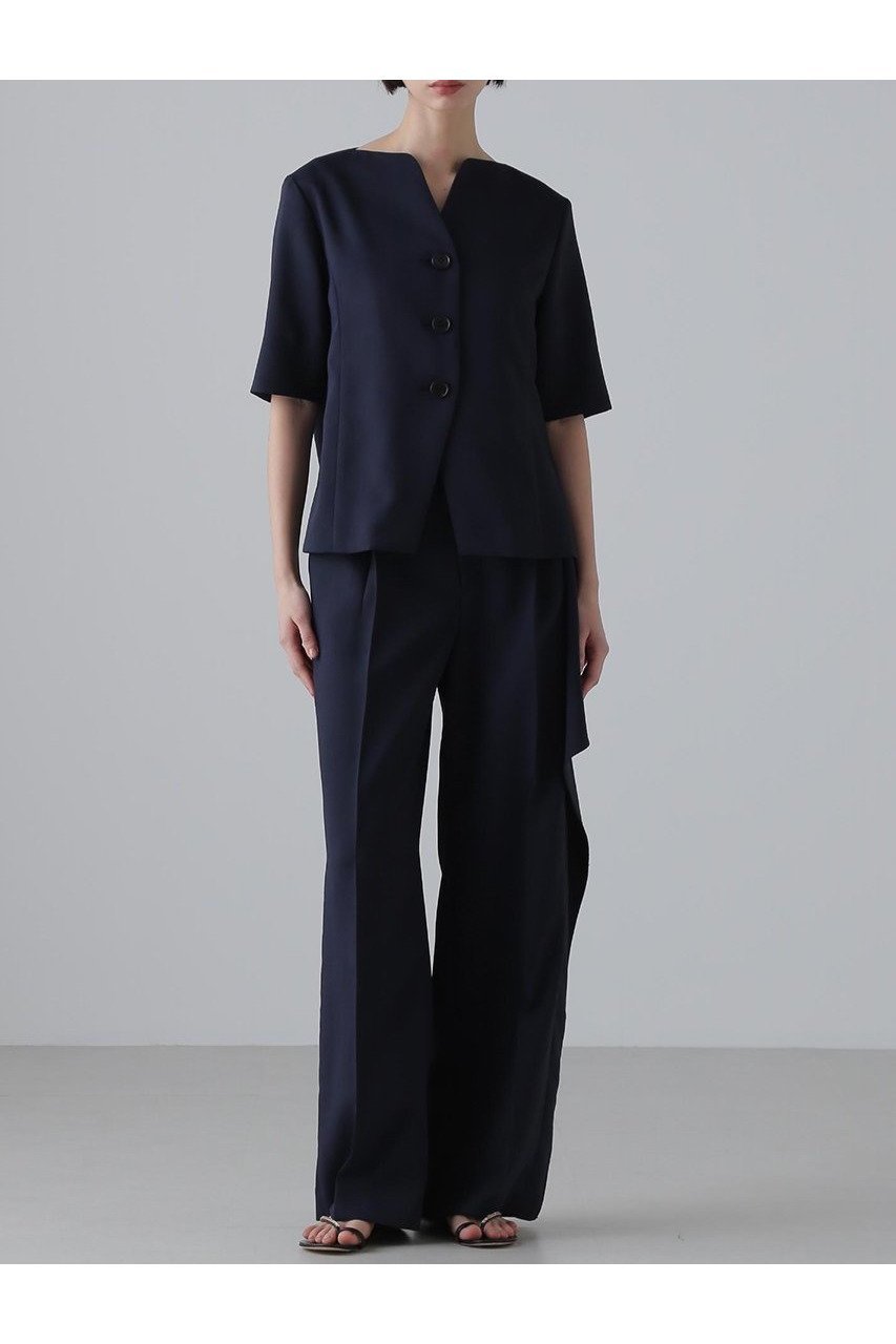 【アドーア/ADORE】のホロウツイルジャケット 人気、トレンドファッション・服の通販 founy(ファニー) 　ファッション　Fashion　レディースファッション　WOMEN　アウター　Coat Outerwear　ジャケット　Jackets　ジャケット　Jacket　スリット　Slit　デコルテ　Decolletage　フロント　Front　半袖　Short Sleeve　NEW・新作・新着・新入荷　New Arrivals　other-3|ID: prp329100004572958 ipo3291000000032362902