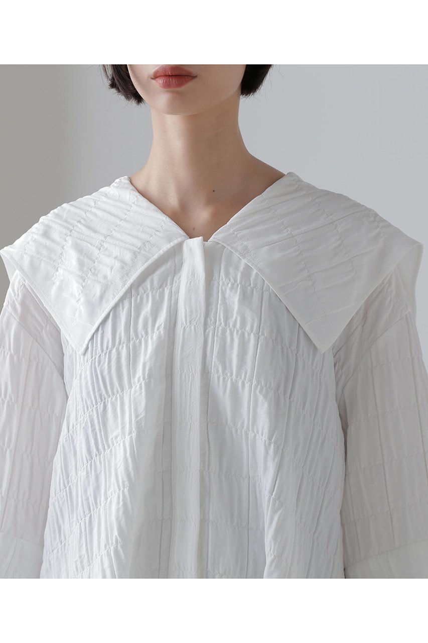 【アドーア/ADORE】のシュリンクWジャガードジャケット 人気、トレンドファッション・服の通販 founy(ファニー) 　ファッション　Fashion　レディースファッション　Fashion for Women　アウター　Coat / Outerwear Collection　レディースジャケット・軽アウター　Jackets　ジャカード／ジャガード　Jacquard, Woven Pattern　ジャケット　Jacket, Outerwear　ドレープ　Drape, Draping Fabric　フロント　Front, Front Design　モチーフ　Motif, Design Theme　再入荷　Restock / Back in Stock　other-6|ID: prp329100004572959 ipo3291000000034988915