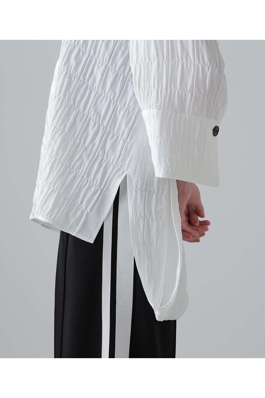 【アドーア/ADORE】のシュリンクWジャガードジャケット 人気、トレンドファッション・服の通販 founy(ファニー) 　ファッション　Fashion　レディースファッション　Fashion for Women　アウター　Coat / Outerwear Collection　レディースジャケット・軽アウター　Jackets　ジャカード／ジャガード　Jacquard, Woven Pattern　ジャケット　Jacket, Outerwear　ドレープ　Drape, Draping Fabric　フロント　Front, Front Design　モチーフ　Motif, Design Theme　other-8|ID: prp329100004572959 ipo3291000000035435825