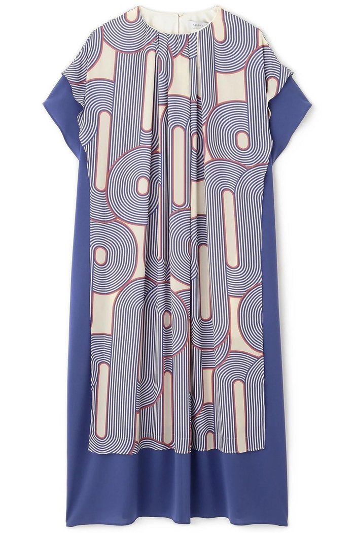 【アドーア/ADORE】のメイズプリントワンピース インテリア・キッズ・メンズ・レディースファッション・服の通販 founy(ファニー) https://founy.com/ ファッション Fashion レディースファッション Fashion for Women ワンピース Dresses チュニック Tunic Tops & Dresses ギャザー Gathered, Ruffled シンプル Simple, Minimal チュニック Tunic, Long Top ドレス Dress, One-Piece プリント Print, Printed Pattern ロング Long, Long-Length 無地 Plain, Solid Color |ID: prp329100004572962 ipo3291000000036130477