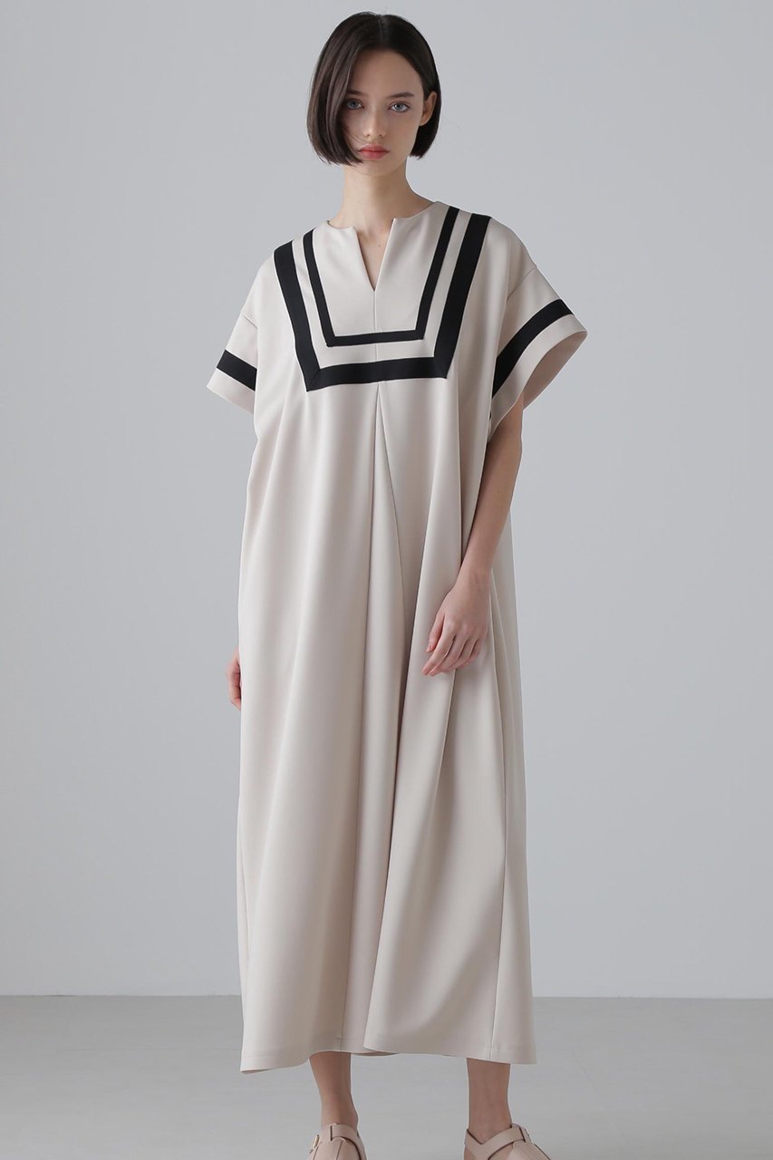 【アドーア/ADORE】のマットストレッチダンボールワンピース 人気、トレンドファッション・服の通販 founy(ファニー) 　ファッション　Fashion　レディースファッション　Fashion for Women　ワンピース　Dresses　チュニック　Tunic Tops & Dresses　グログラン　Grosgrain, Grosgrain Ribbon　コンパクト　Compact, Small Size　チュニック　Tunic, Long Top　ドレス　Dress, One-Piece　リラックス　Relax, Relaxed Fit　ロング　Long, Long-Length　エレガント 上品　Elegant　other-3|ID: prp329100004572963 ipo3291000000035307929