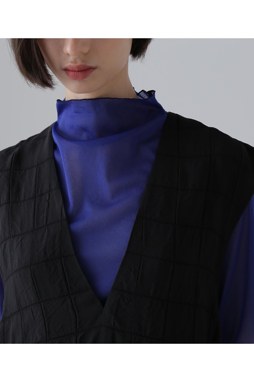 【アドーア/ADORE】のシュリンクWジャガードワンピース 人気、トレンドファッション・服の通販 founy(ファニー) 　ファッション　Fashion　レディースファッション　Fashion for Women　ワンピース　Dresses　チュニック　Tunic Tops & Dresses　ジャカード／ジャガード　Jacquard, Woven Pattern　スクエア　Square, Square Shape　チュニック　Tunic, Long Top　ドレス　Dress, One-Piece　ドレープ　Drape, Draping Fabric　モチーフ　Motif, Design Theme　other-6|ID: prp329100004572967 ipo3291000000035878289