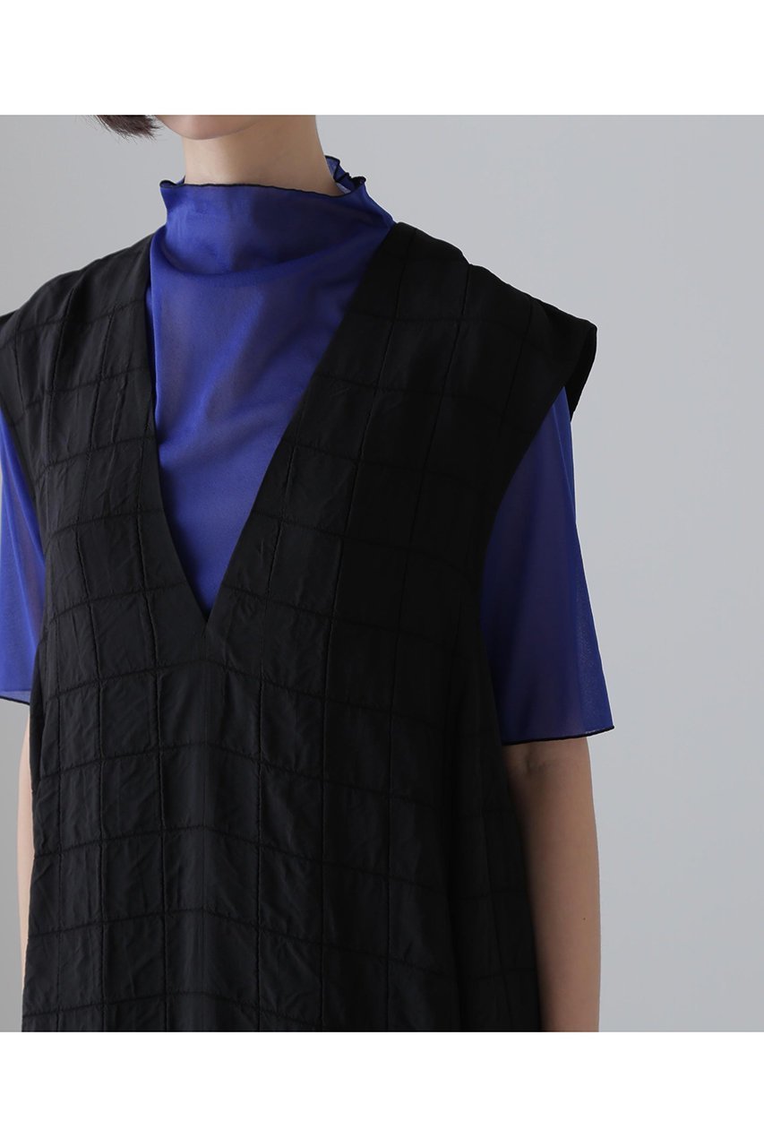 【アドーア/ADORE】のシュリンクWジャガードワンピース 人気、トレンドファッション・服の通販 founy(ファニー) 　ファッション　Fashion　レディースファッション　Fashion for Women　ワンピース　Dresses　チュニック　Tunic Tops & Dresses　ジャカード／ジャガード　Jacquard, Woven Pattern　スクエア　Square, Square Shape　チュニック　Tunic, Long Top　ドレス　Dress, One-Piece　ドレープ　Drape, Draping Fabric　モチーフ　Motif, Design Theme　other-7|ID: prp329100004572967 ipo3291000000035878290