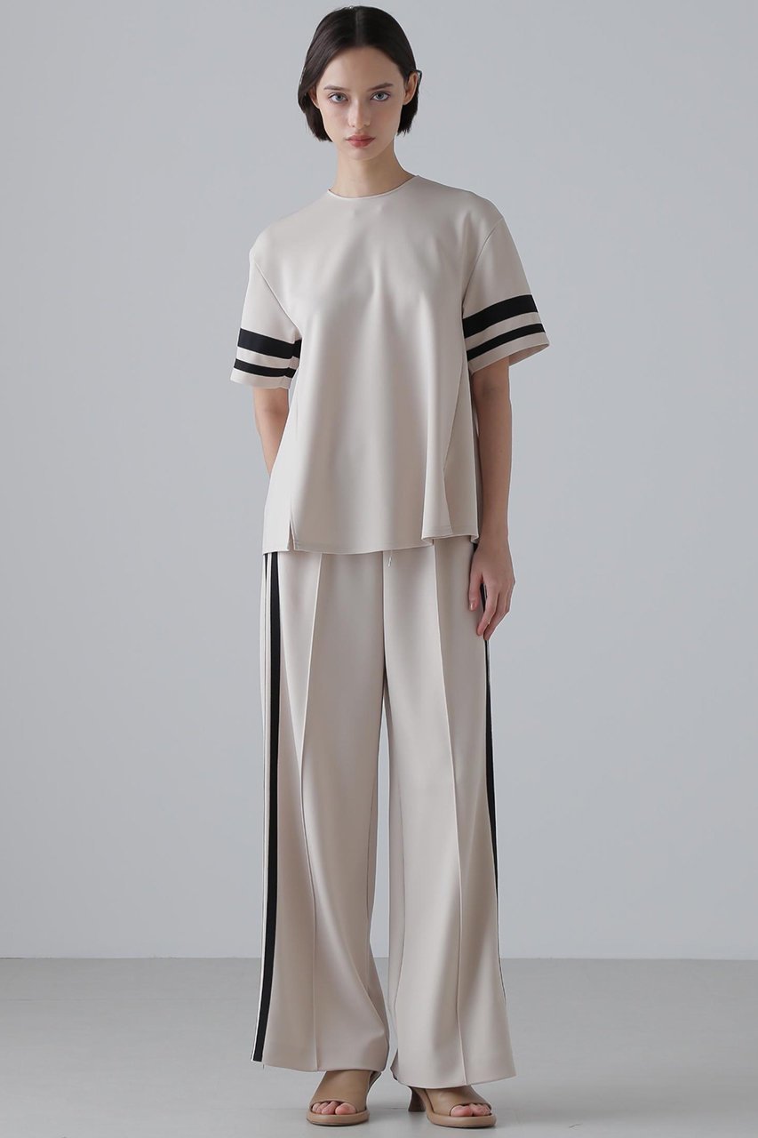 【アドーア/ADORE】のマットストレッチダンボールパンツ 大人の最旬トレンドファッション＆コーディネート founy(ファウニー) 　ファッション　Fashion　レディースファッション　Fashion for Women　パンツ　Pants & Trousers　グログラン　Grosgrain, Grosgrain Ribbon　コンパクト　Compact, Small Size　スリット　Slit, Slit Detail　リラックス　Relax, Relaxed Fit　エレガント 上品　Elegant　other-2|ID: prp329100004572969 ipo3291000000036500114