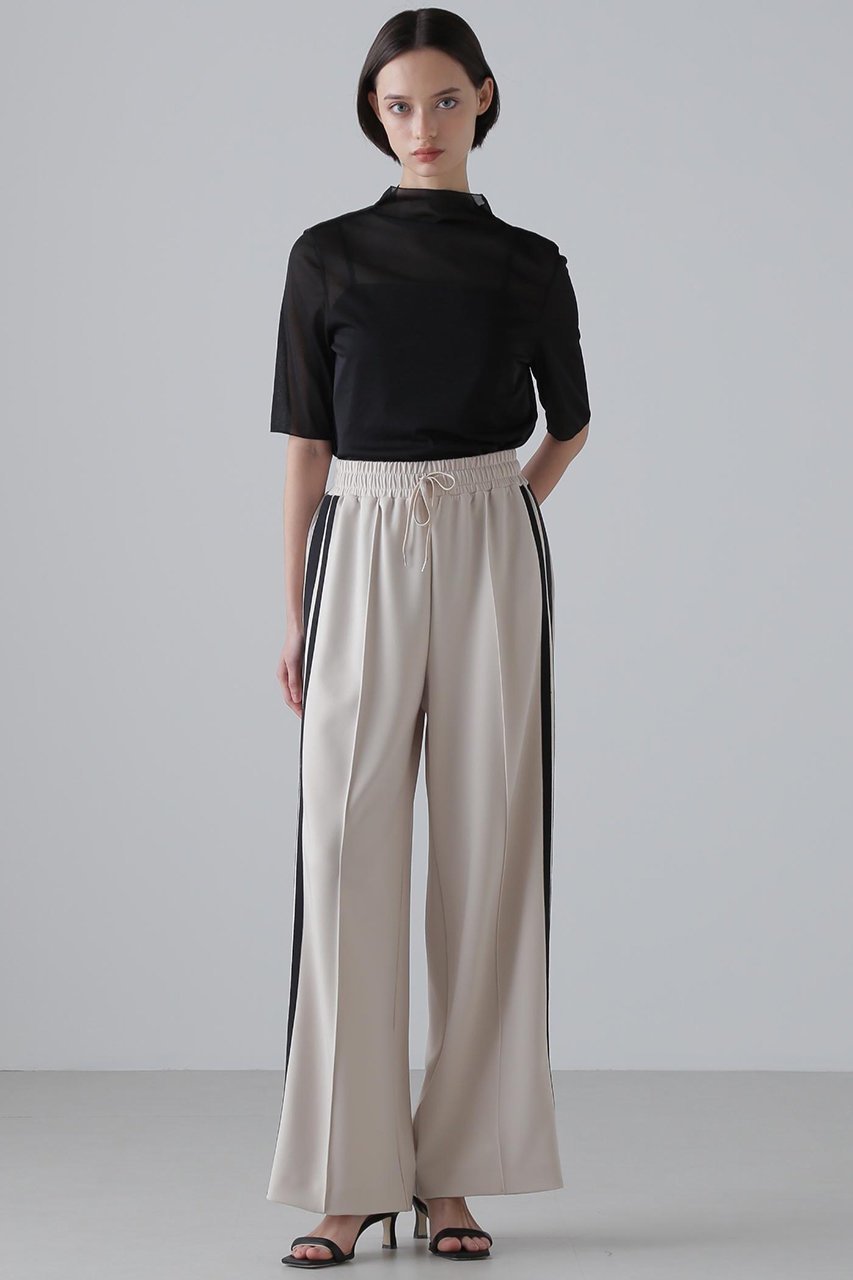 【アドーア/ADORE】のマットストレッチダンボールパンツ 大人の最旬トレンドファッション＆コーディネート founy(ファウニー) 　ファッション　Fashion　レディースファッション　Fashion for Women　パンツ　Pants & Trousers　グログラン　Grosgrain, Grosgrain Ribbon　コンパクト　Compact, Small Size　スリット　Slit, Slit Detail　リラックス　Relax, Relaxed Fit　エレガント 上品　Elegant　other-3|ID: prp329100004572969 ipo3291000000036500115
