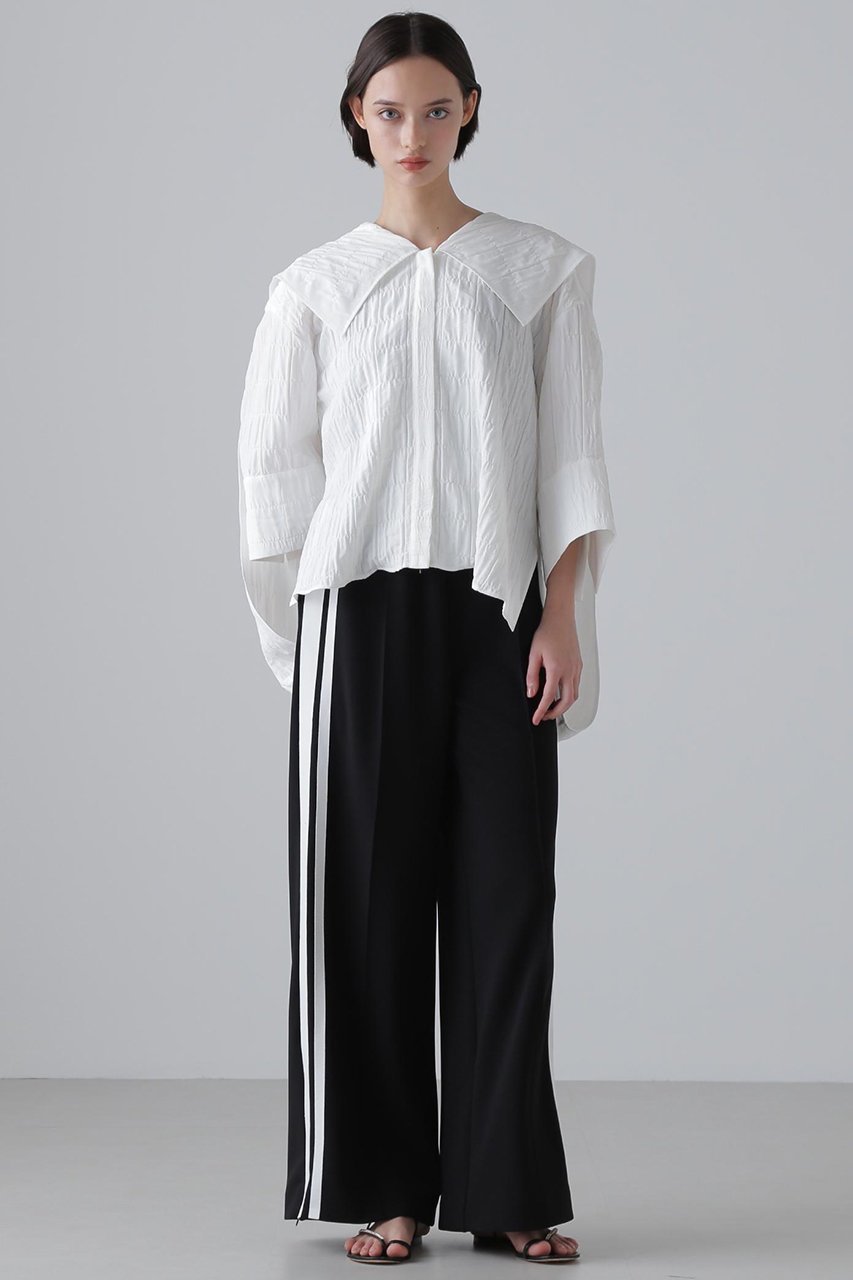 【アドーア/ADORE】のマットストレッチダンボールパンツ 人気、トレンドファッション・服の通販 founy(ファニー) 　ファッション　Fashion　レディースファッション　Fashion for Women　パンツ　Pants & Trousers　グログラン　Grosgrain, Grosgrain Ribbon　コンパクト　Compact, Small Size　スリット　Slit, Slit Detail　リラックス　Relax, Relaxed Fit　エレガント 上品　Elegant　other-2|ID: prp329100004572969 ipo3291000000036550917